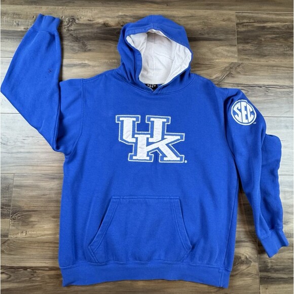Blue 84 University Of Kentucky Hooded Sheatshirt UK SEC Medium Hoodie - Picture 1 of 6